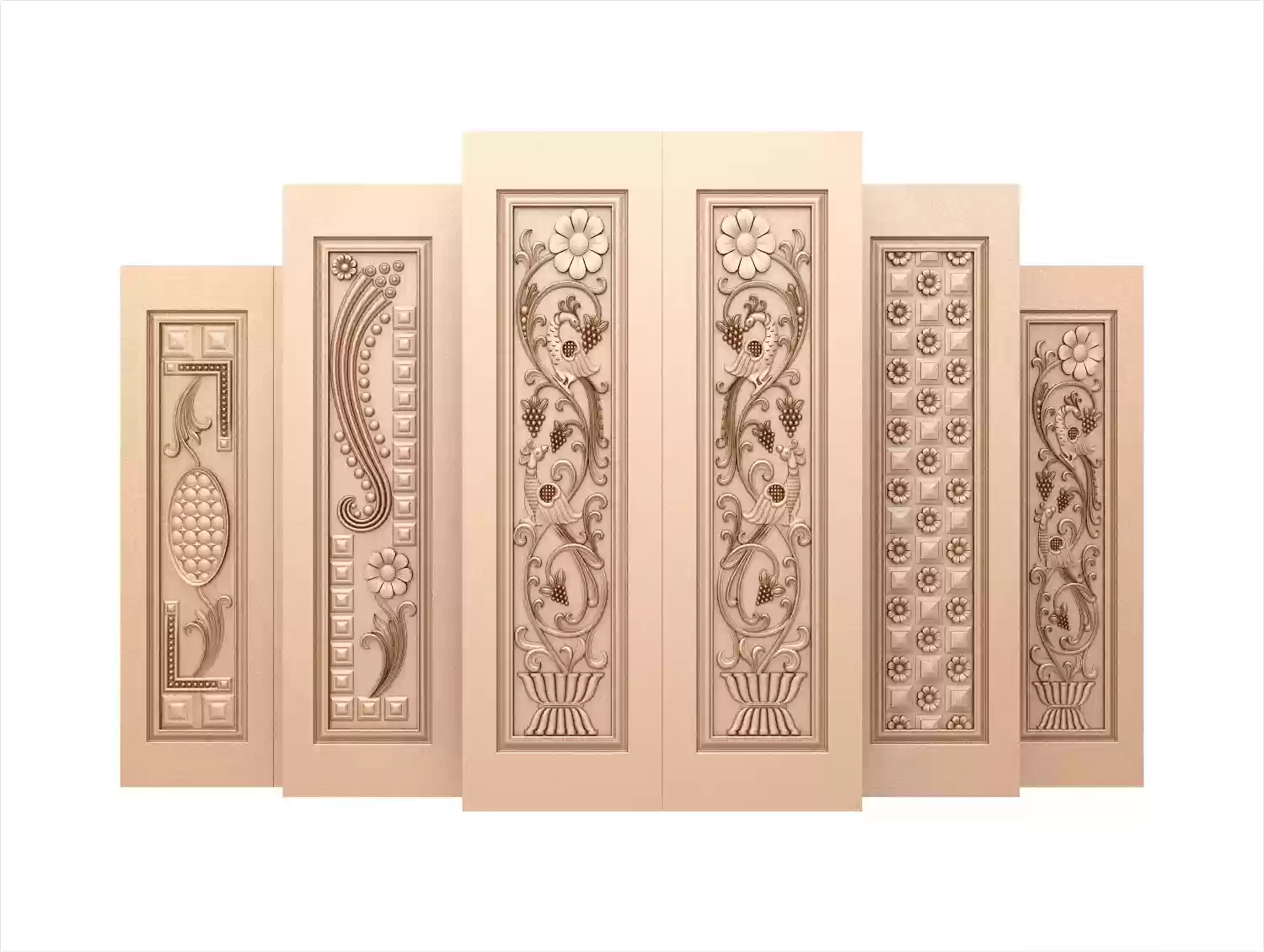 Double Door- Full Panels